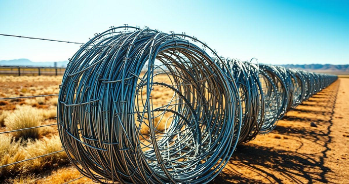 Arame farpado concertina: Segurança e eficiência para proteção de áreas Arame farpado concertina: Segurança e eficiência para proteção de áreas