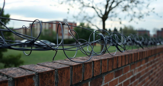 Como Escolher Arame Farpado para Muro Concertina de Forma Eficiente