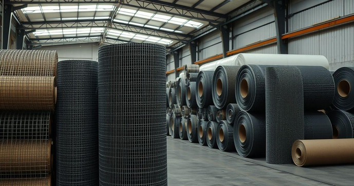 Fábrica de rede laminada: Produção em Série Fábrica de rede laminada: Produção em Série